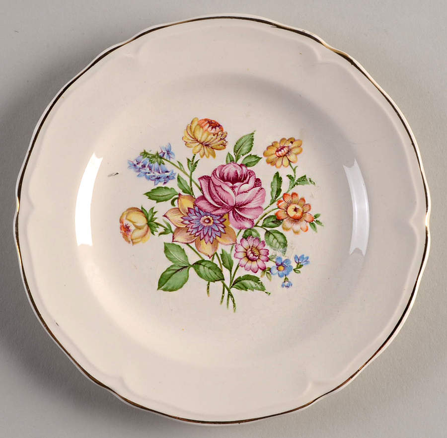KNO191 Bread & Butter Plate by Edwin Knowles-1