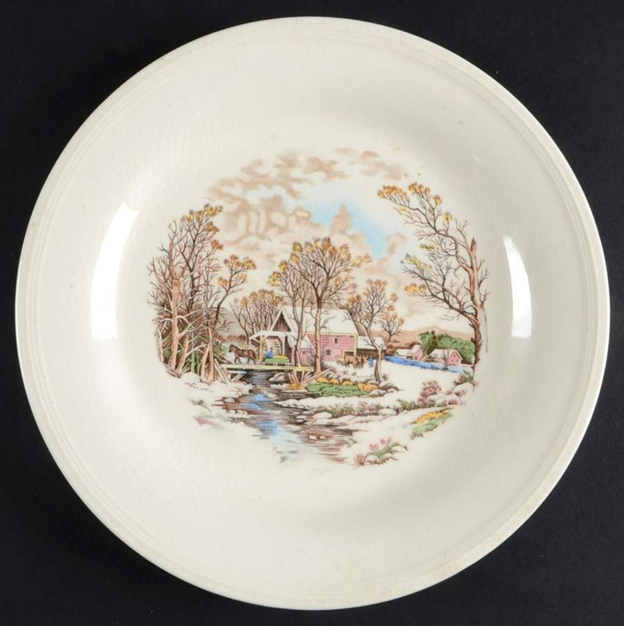 KNO196 Luncheon Plate by Edwin Knowles-1
