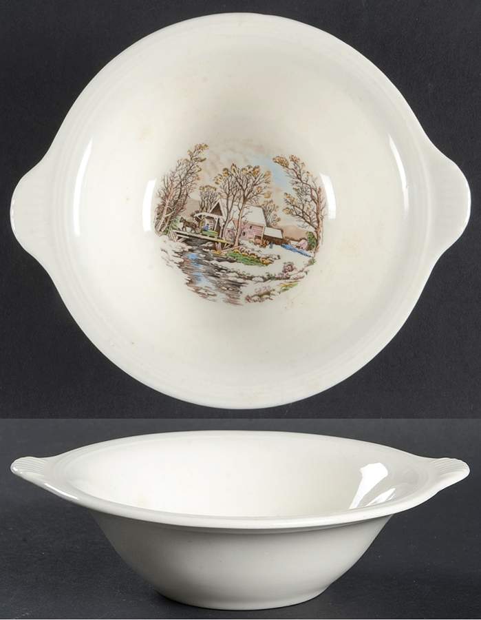 KNO196 Lugged Cereal Bowl by Edwin Knowles-1