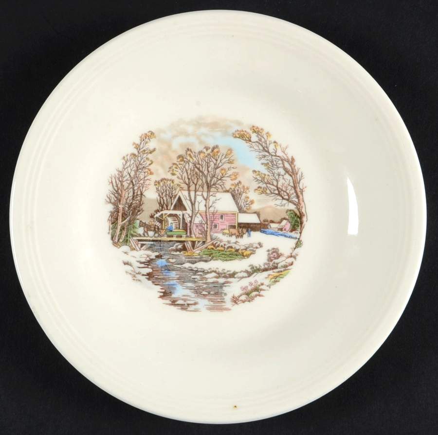 KNO196 Bread & Butter Plate by Edwin Knowles-1