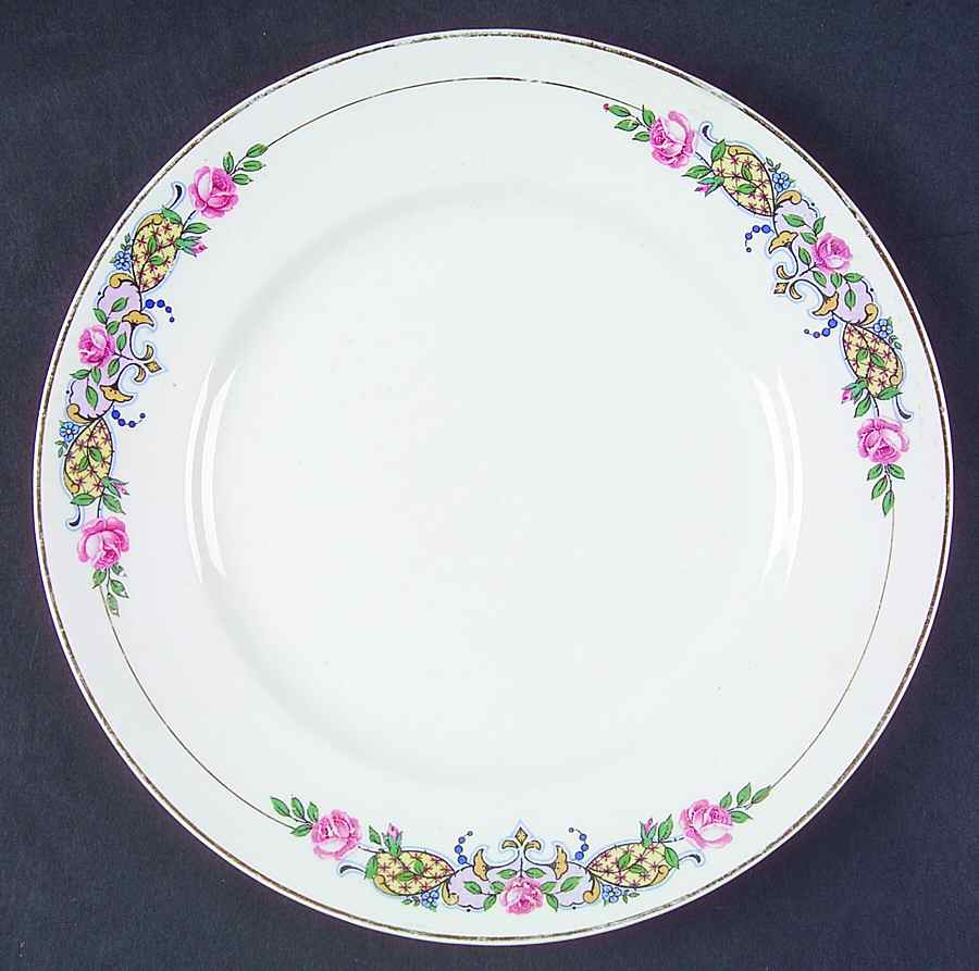KNO198 Luncheon Plate by Edwin Knowles-1