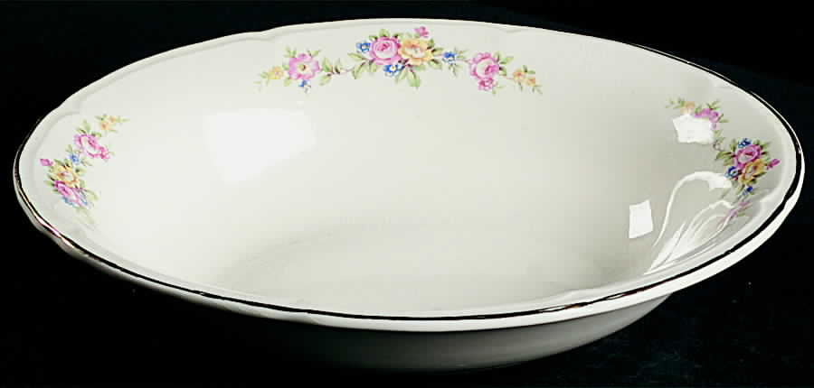 716-EI 9" Oval Vegetable Bowl by Edwin Knowles-1