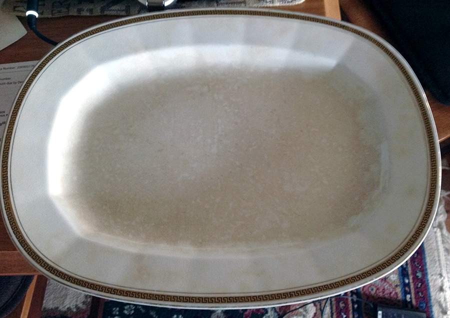 KNO212 15" Oval Serving Platter by Edwin Knowles-1
