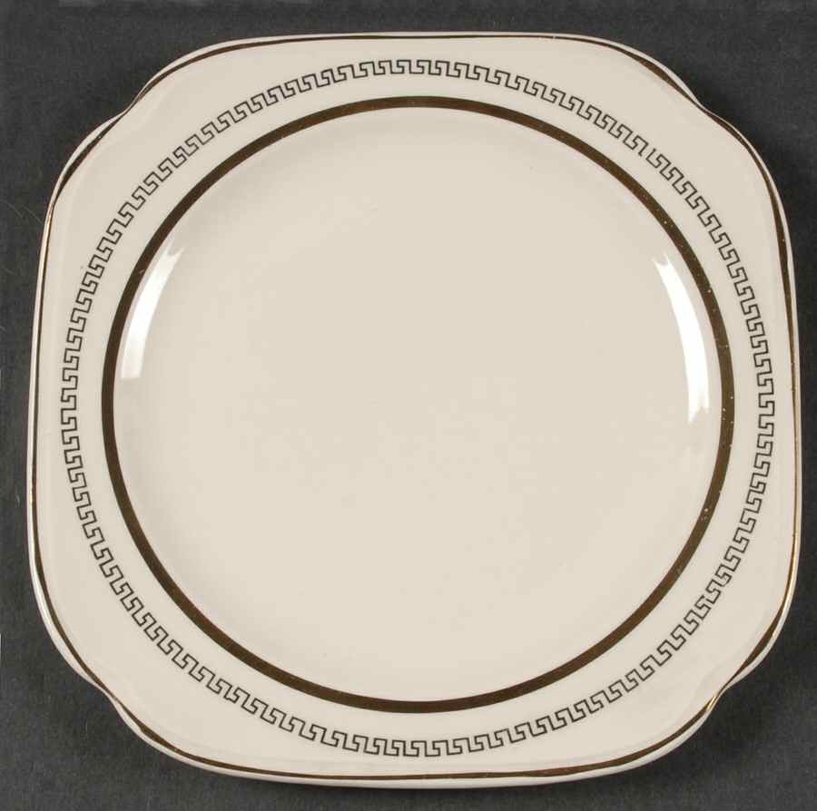 KNO22 Square Salad Plate by Edwin Knowles-1