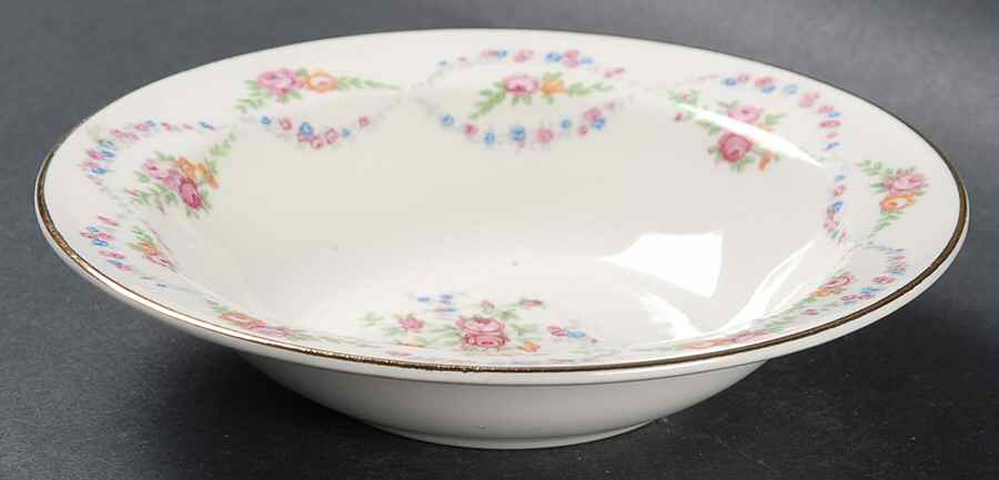 KNO242 Rim Fruit/Dessert (Sauce) Bowl by Edwin Knowles-1