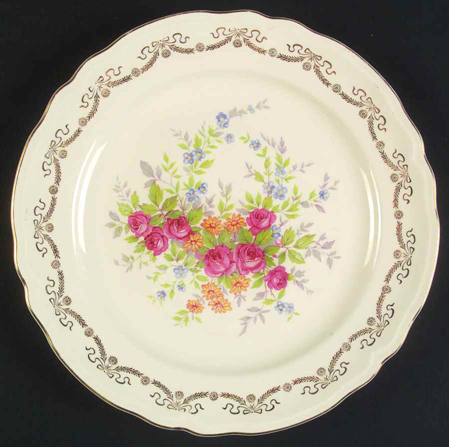 Festival Dinner Plate by Edwin Knowles-1
