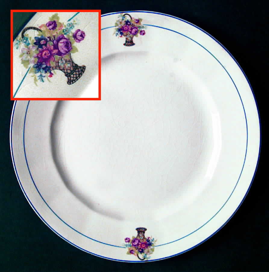 KNO259 Luncheon Plate by Edwin Knowles-1