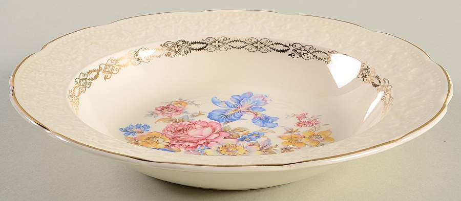 KNO260 Rim Soup Bowl by Edwin Knowles-1