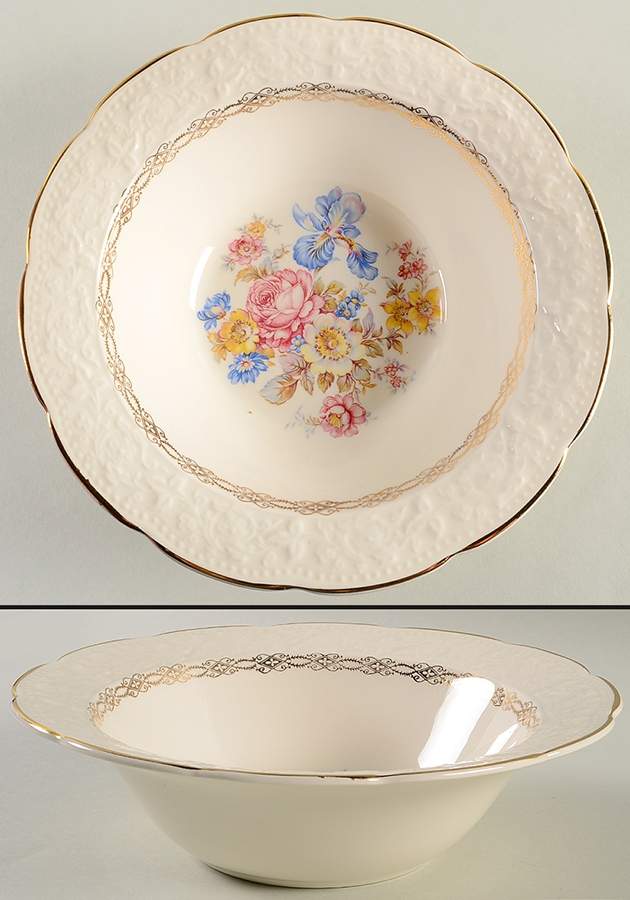 KNO260 8" Round Vegetable Bowl by Edwin Knowles-1
