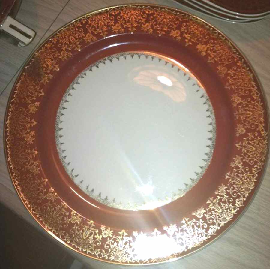 815-R Dinner Plate by Edwin Knowles-1