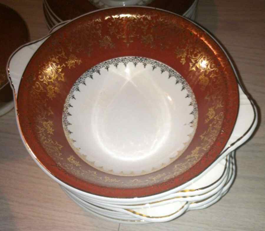 815-R Lugged Cereal Bowl by Edwin Knowles-1