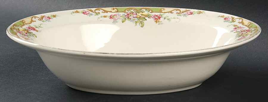 401E1 9" Oval Vegetable Bowl by Edwin Knowles-1