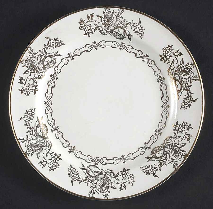 KNO296 Bread & Butter Plate by Edwin Knowles-1