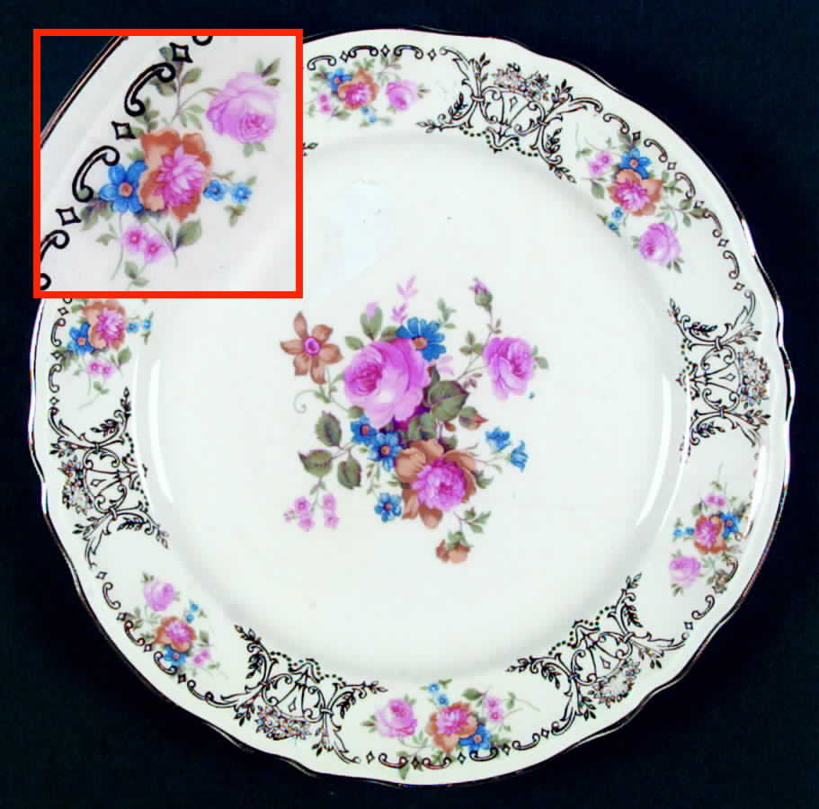 KNO299 Dinner Plate by Edwin Knowles-1