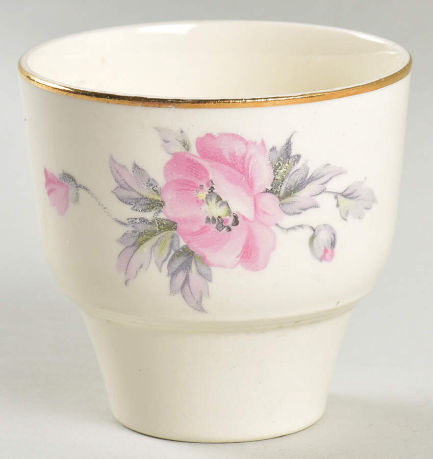 1657-E1 Custard Cup by Edwin Knowles-1