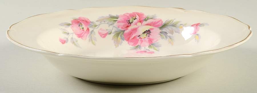 1657-E1 Rim Soup Bowl by Edwin Knowles-1