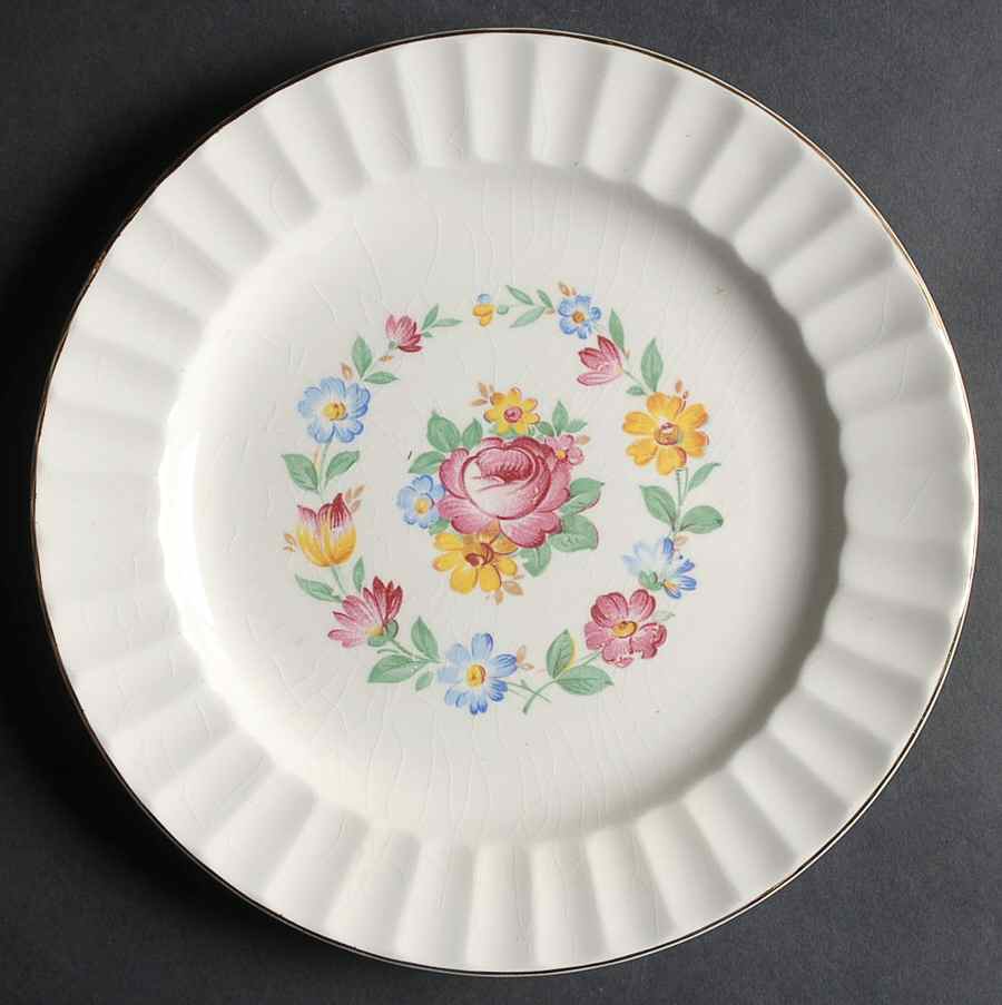 KNO40 Luncheon Plate by Edwin Knowles-1