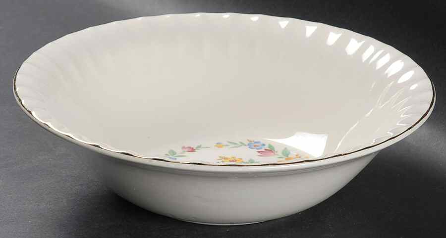 KNO40 8" Round Vegetable Bowl by Edwin Knowles-1