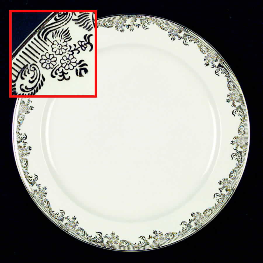 KNO43 Dinner Plate by Edwin Knowles-1