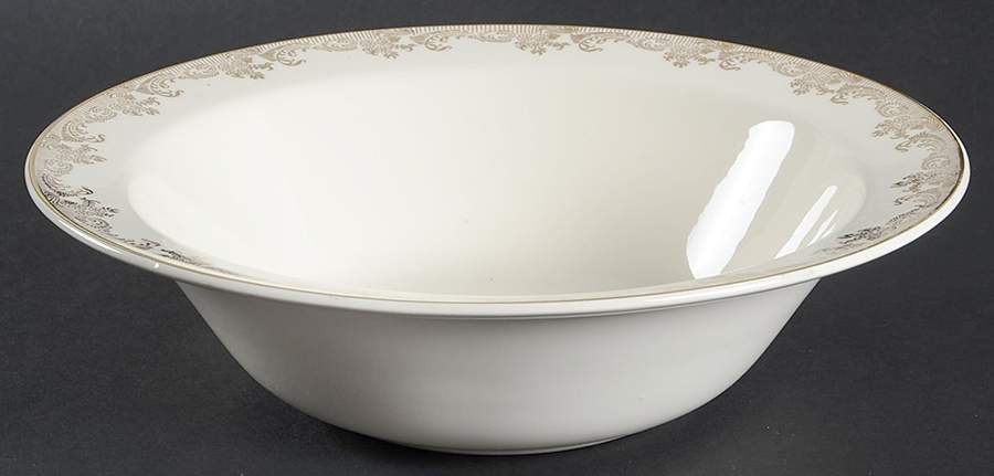 KNO43 9" Round Vegetable Bowl by Edwin Knowles-1