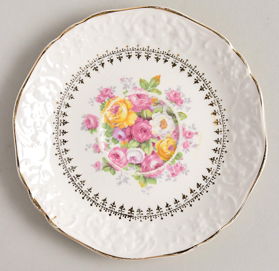 KNO54 Saucer by Edwin Knowles-1