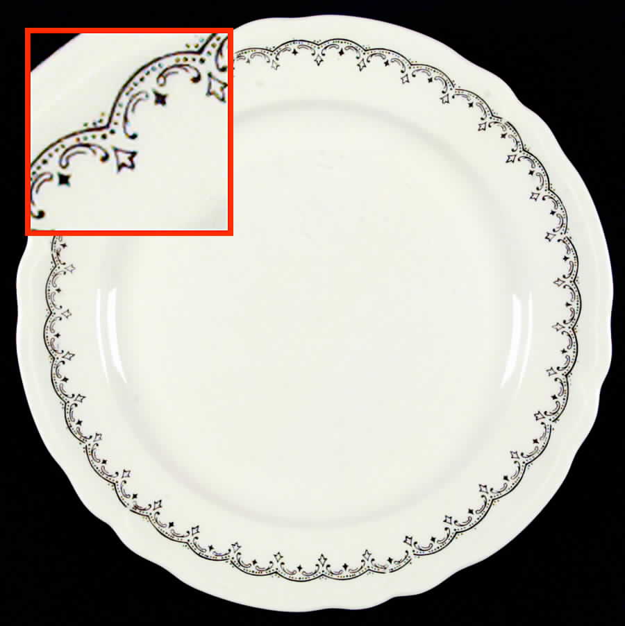 KNO56 Dinner Plate by Edwin Knowles-1