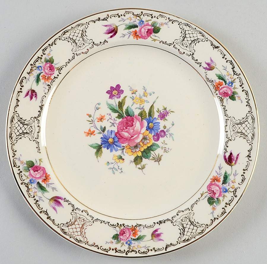 KNO57 Salad Plate by Edwin Knowles-1