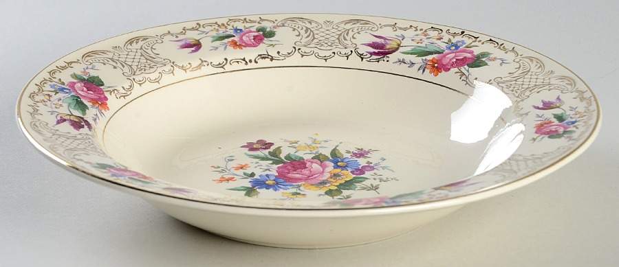 KNO57 Rim Soup Bowl by Edwin Knowles-1