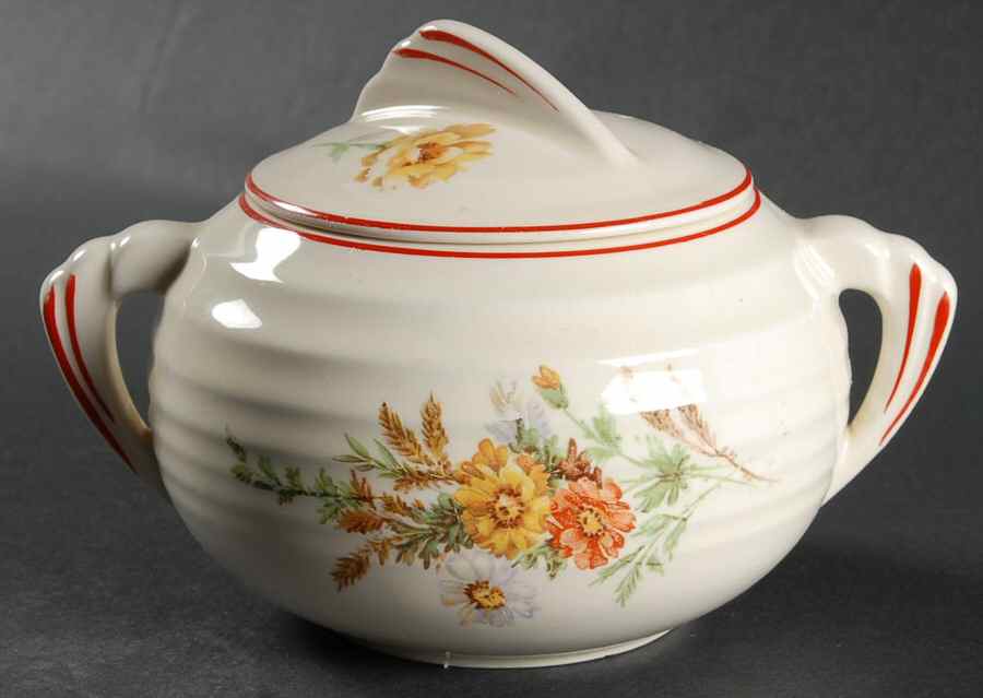 KNO59 Sugar Bowl & Lid by Edwin Knowles-1