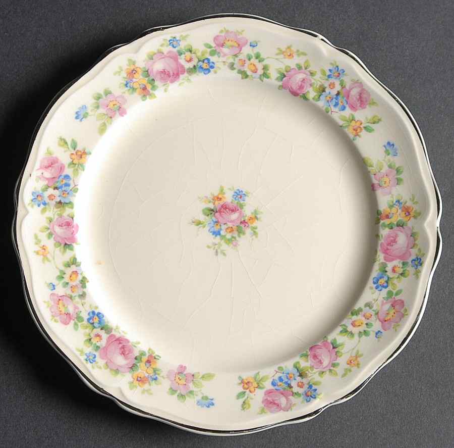 304C1 Bread & Butter Plate by Edwin Knowles-1