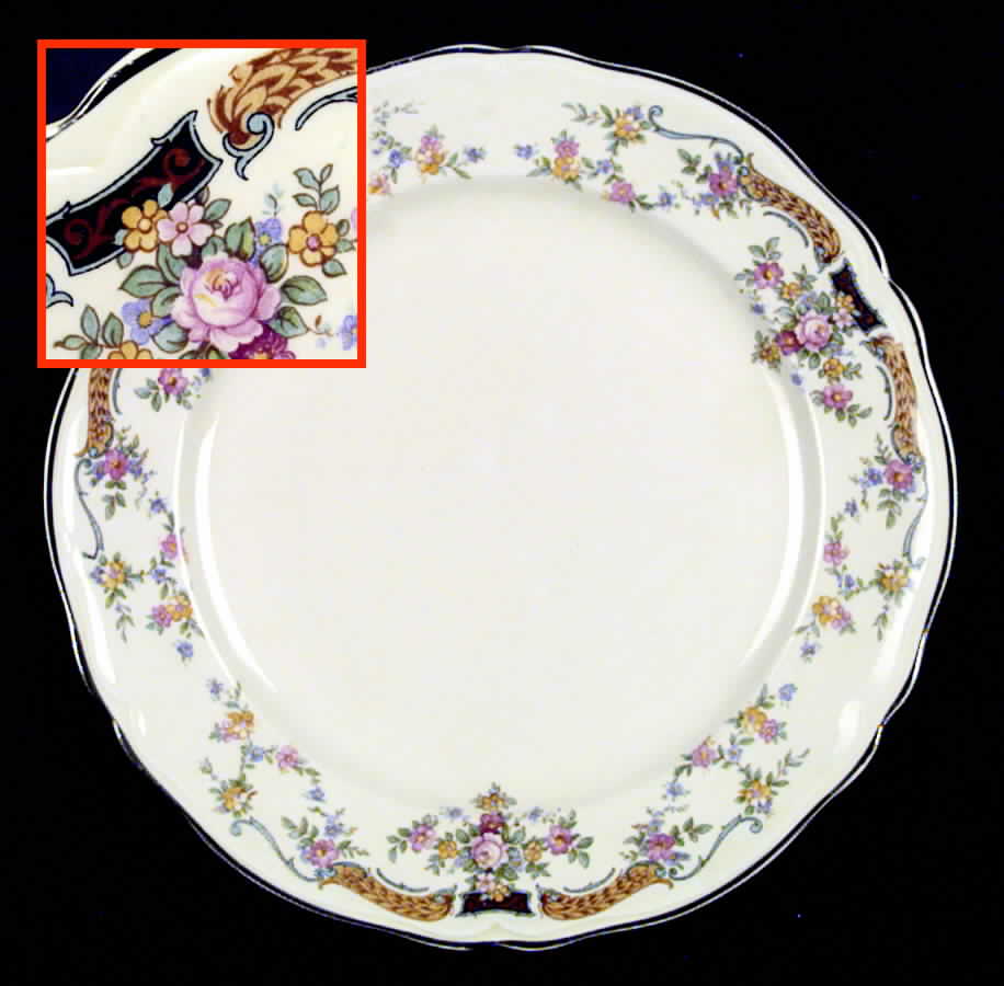 KNO81 Dinner Plate by Edwin Knowles-1