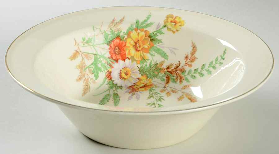 KNO88 9" Round Vegetable Bowl by Edwin Knowles-1