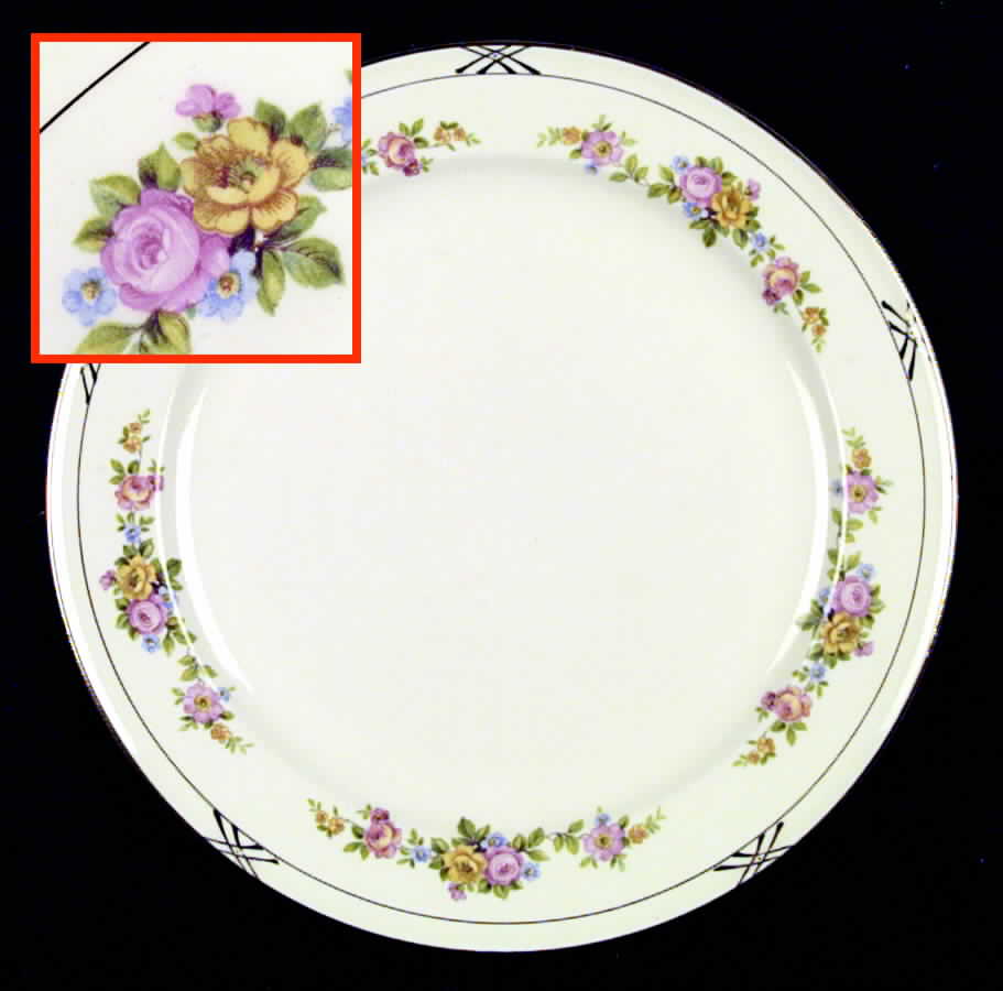 KNO91 Dinner Plate by Edwin Knowles-1