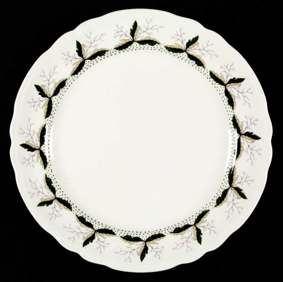 Leaf Dance Dinner Plate by Edwin Knowles-1