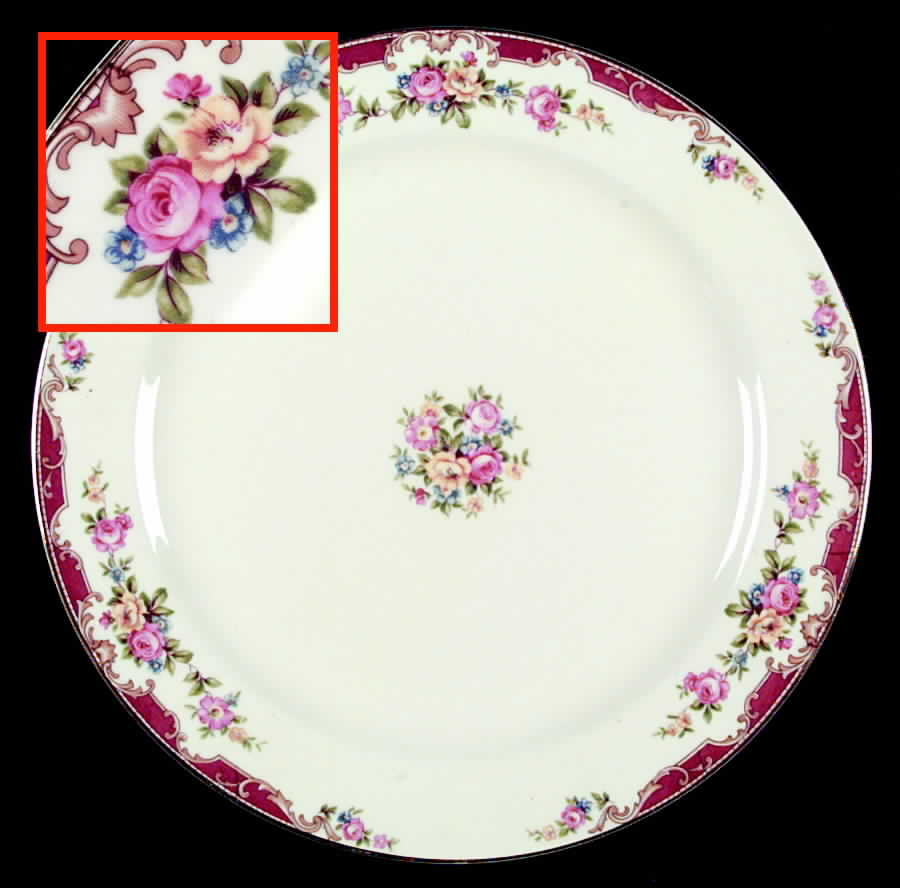 Lido Dinner Plate by Edwin Knowles-1