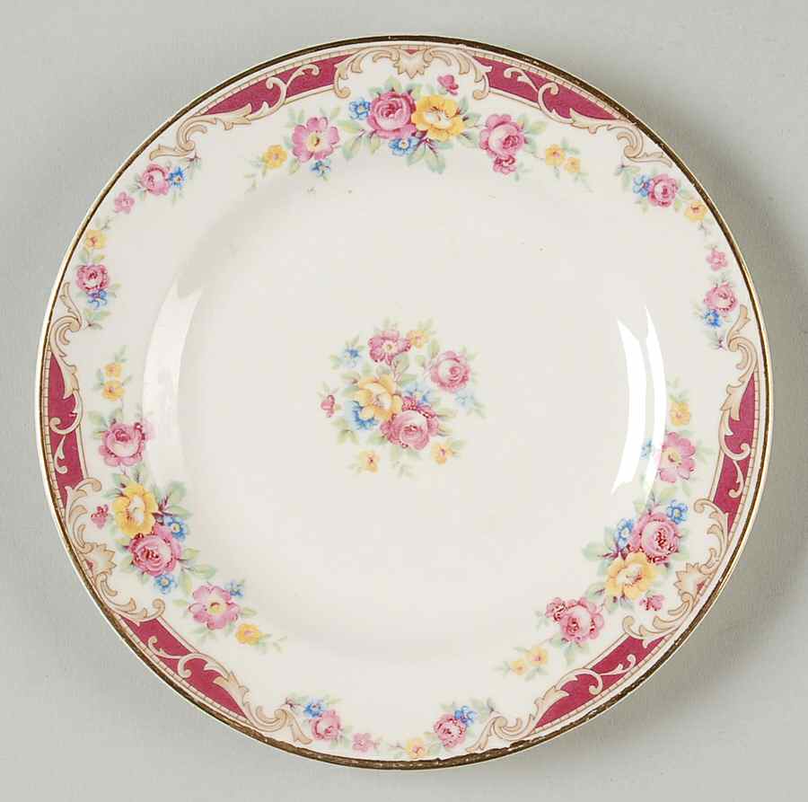Lido Bread & Butter Plate by Edwin Knowles-1