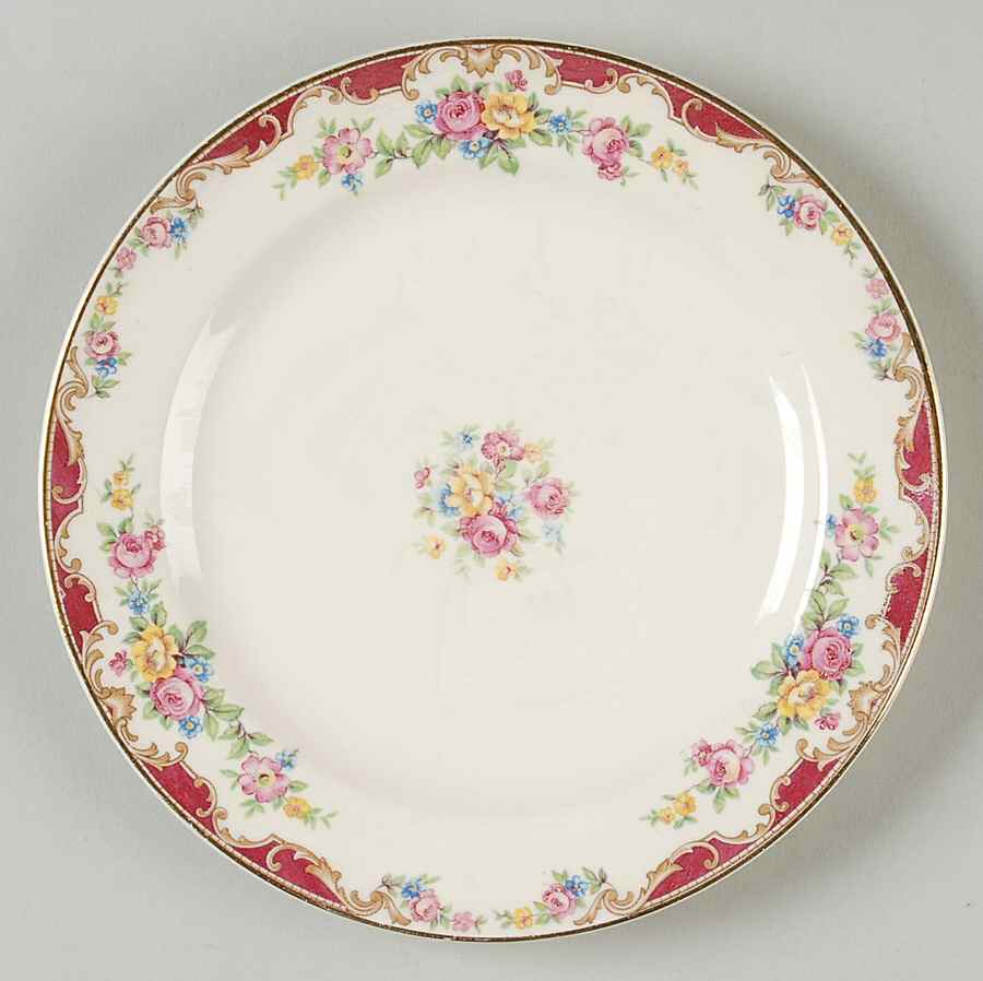 Lido Salad Plate by Edwin Knowles-1