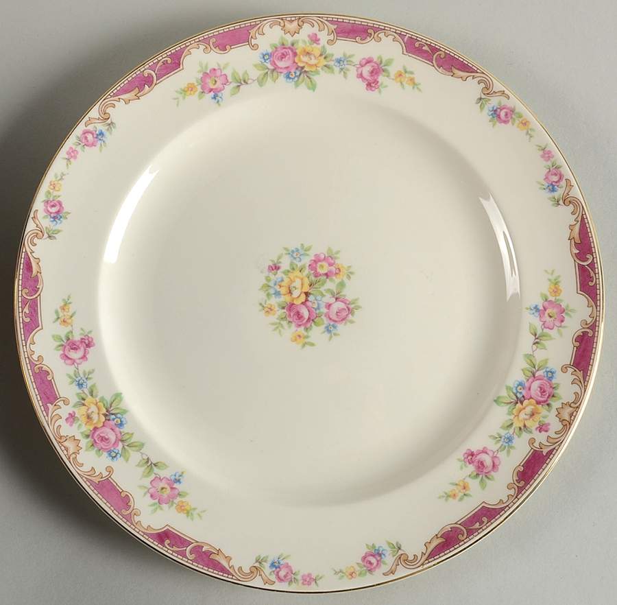 Lido Luncheon Plate by Edwin Knowles-1