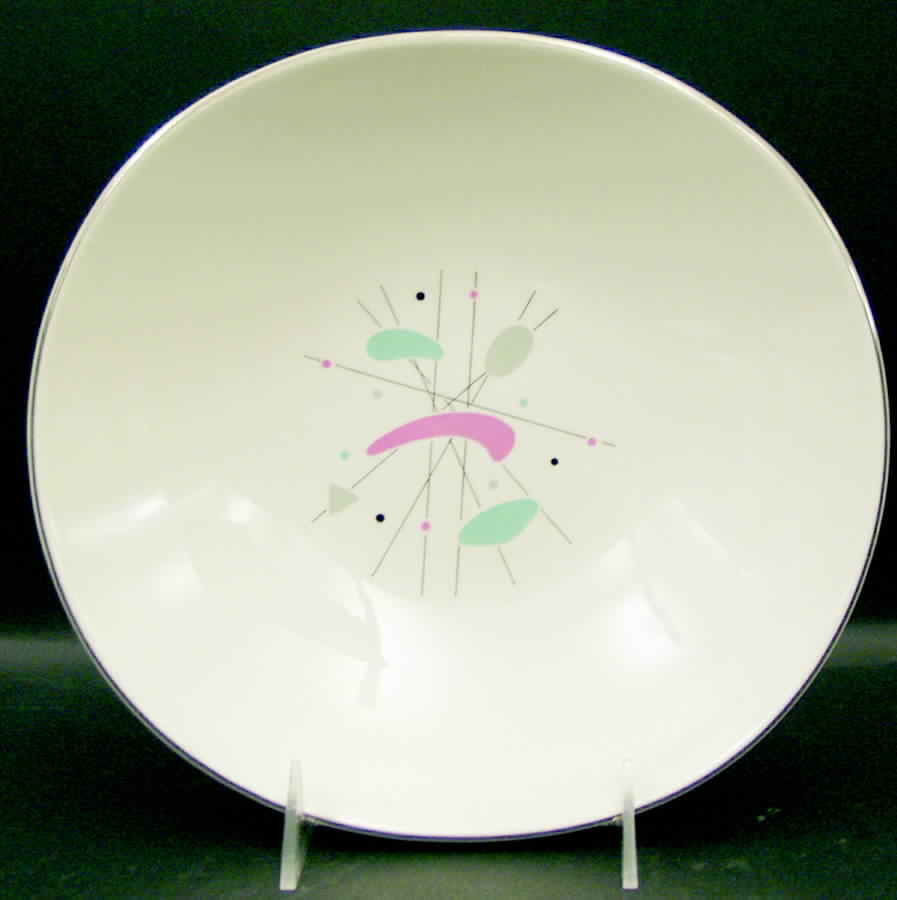 Mobile 9" Round Vegetable Bowl by Edwin Knowles-1