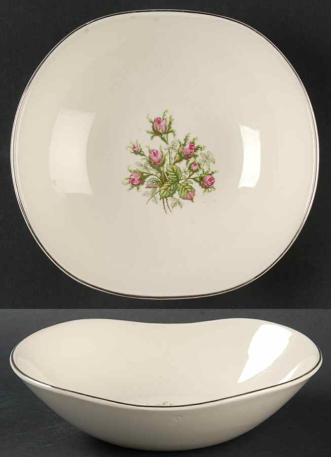 Moss Rose Coupe Cereal Bowl by Edwin Knowles-1
