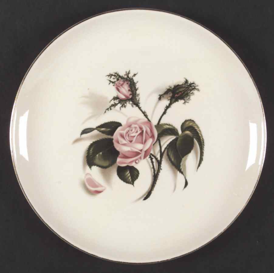 Moss Rose Dinner Plate by Edwin Knowles-1