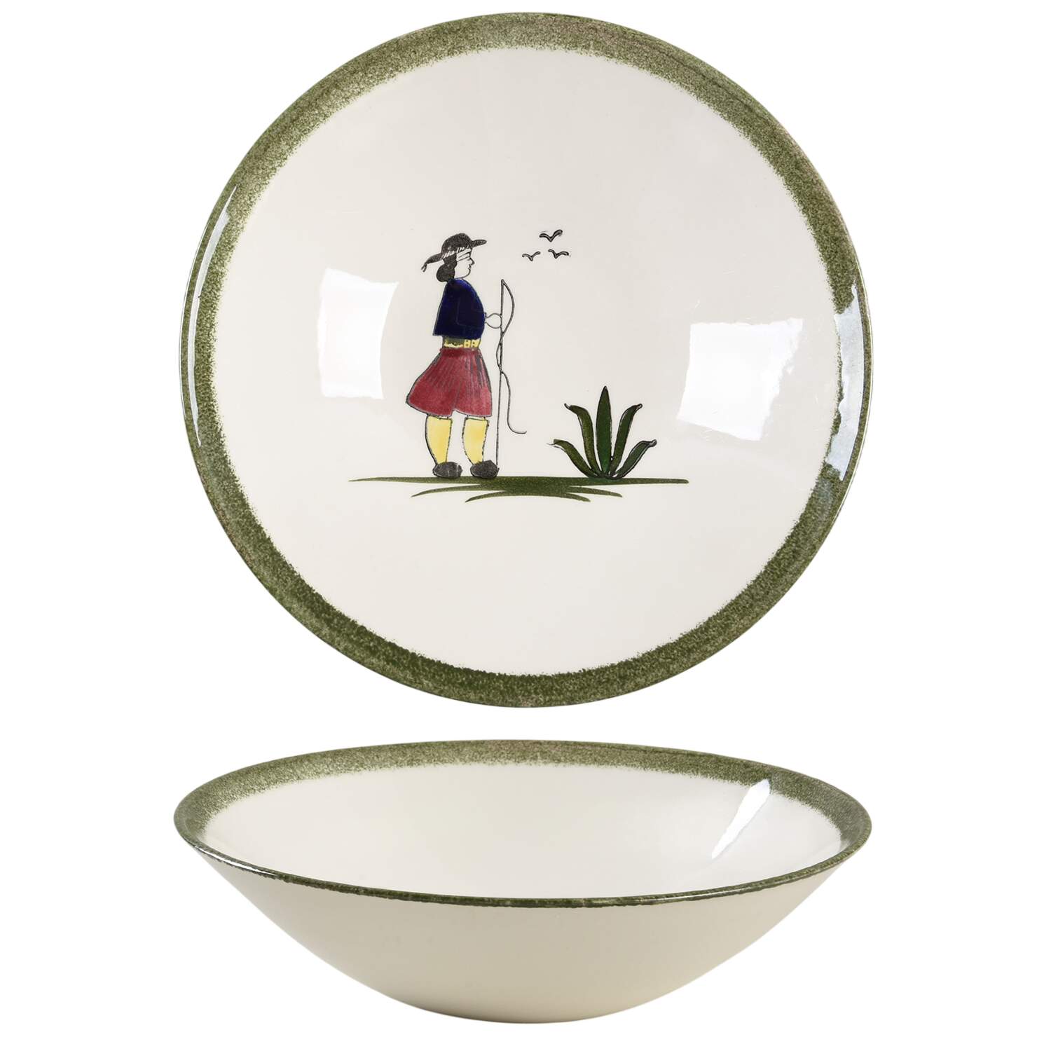 Normandy 8" Round Vegetable Bowl by Edwin Knowles-1