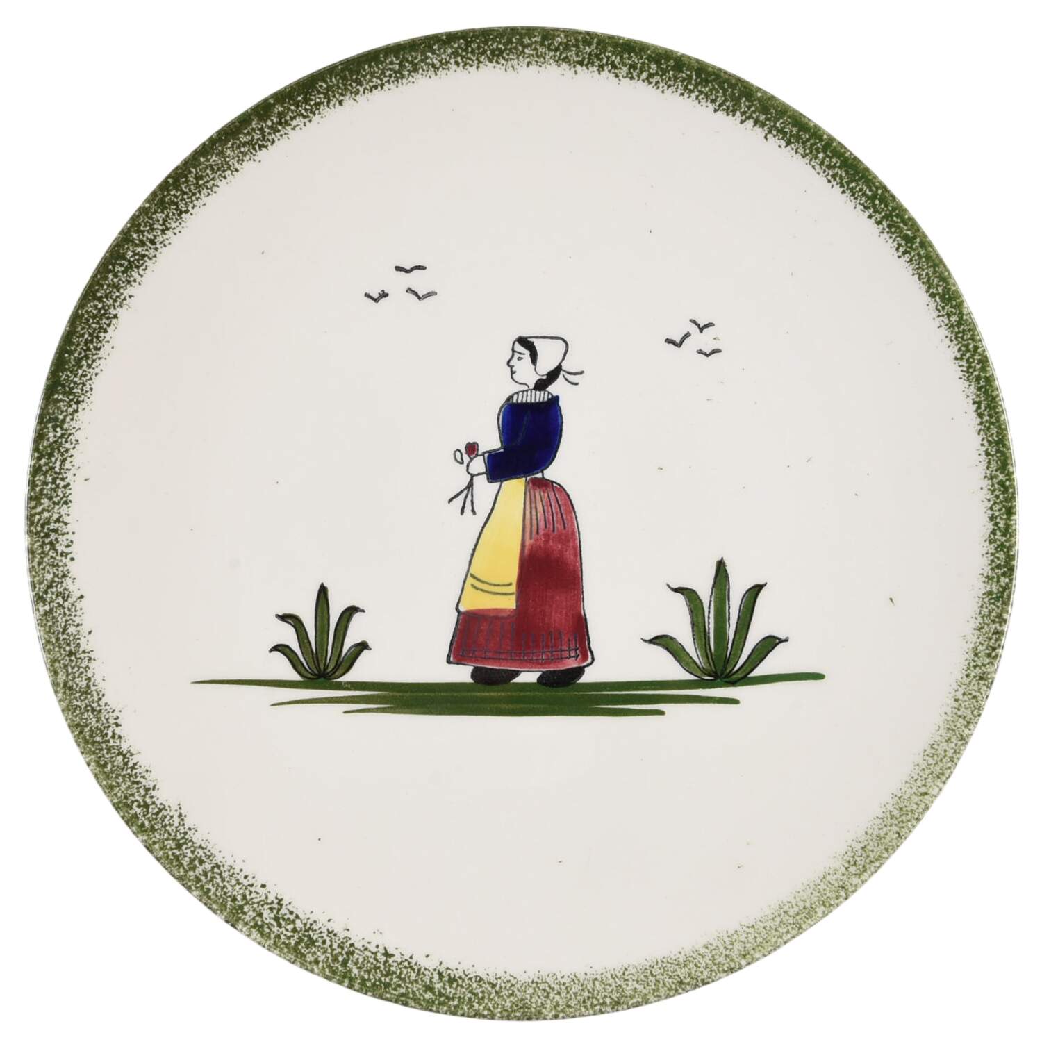 Normandy Dinner Plate by Edwin Knowles-1