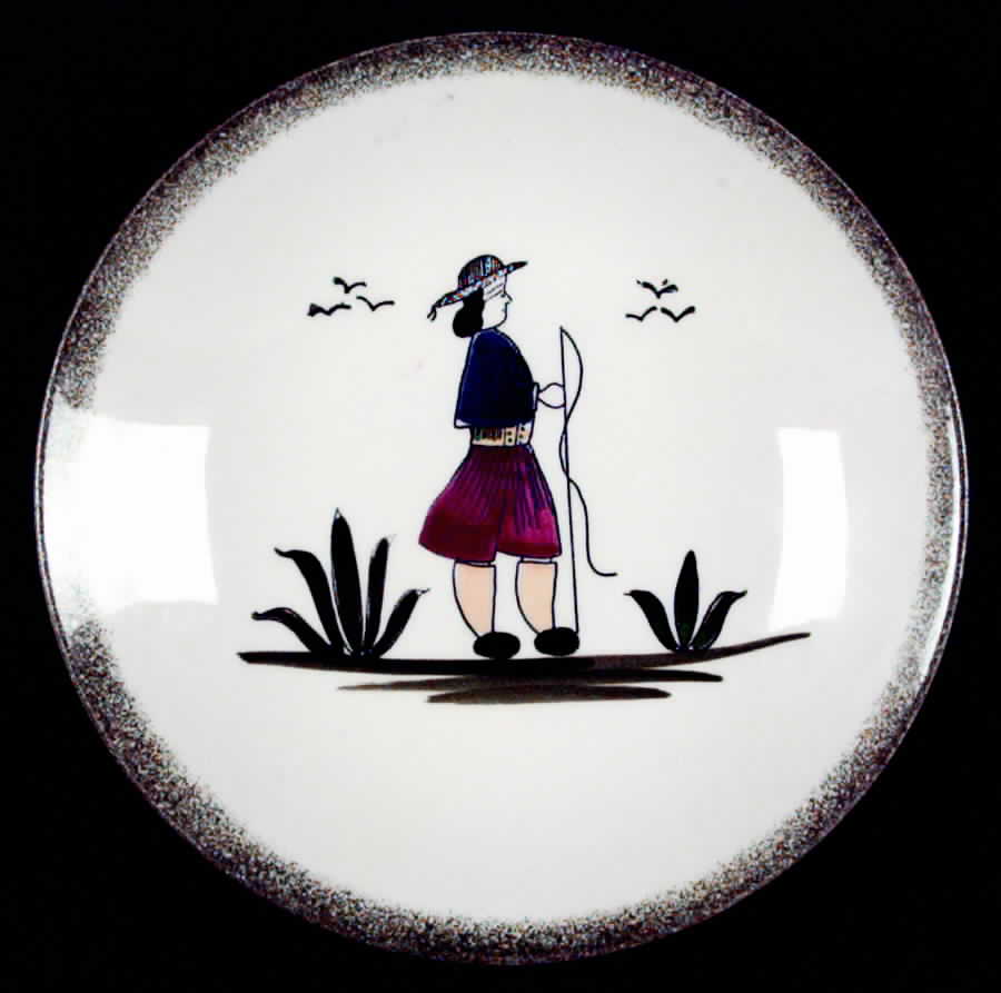 Normandy Dinner Plate by Edwin Knowles-1