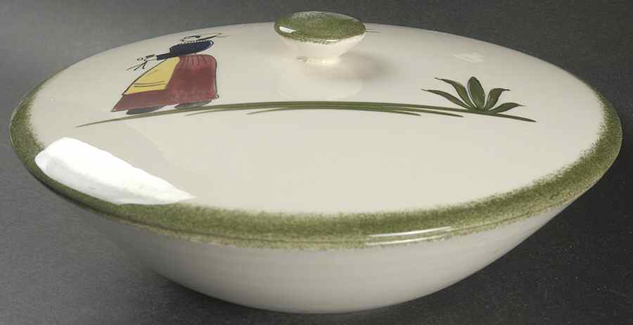 Normandy Round Covered Vegetable by Edwin Knowles-1
