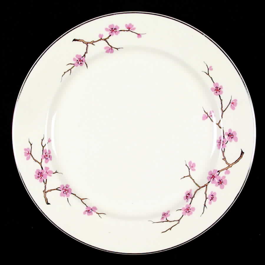 Peach Blossom Dinner Plate by Edwin Knowles-1