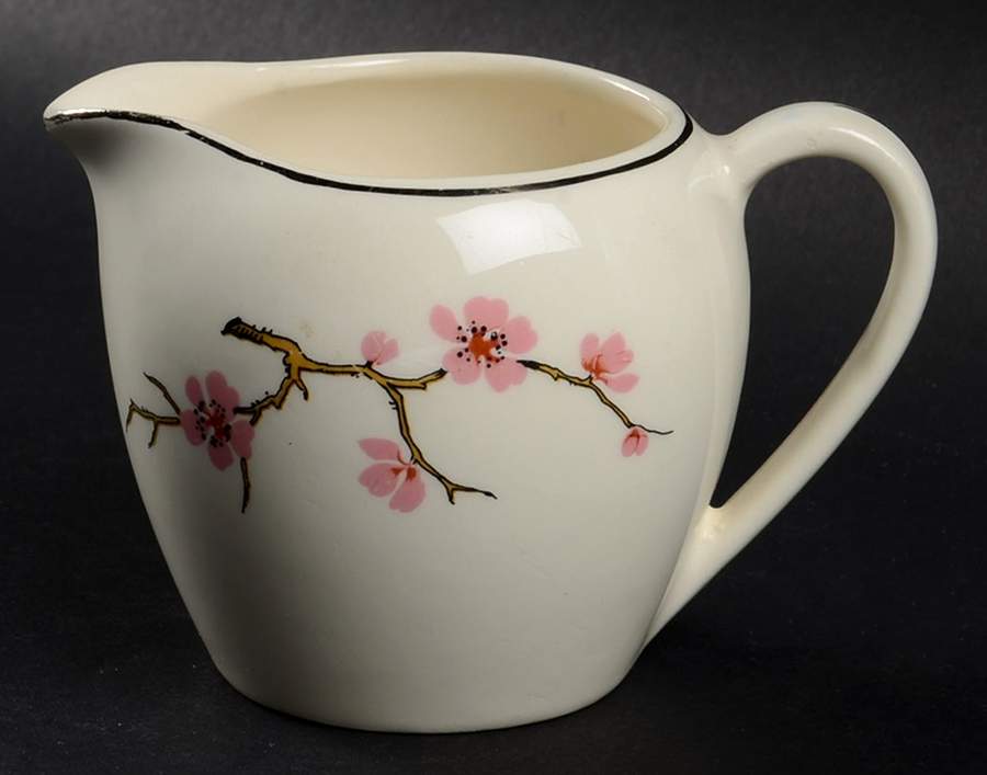 Peach Blossom Creamer by Edwin Knowles-1