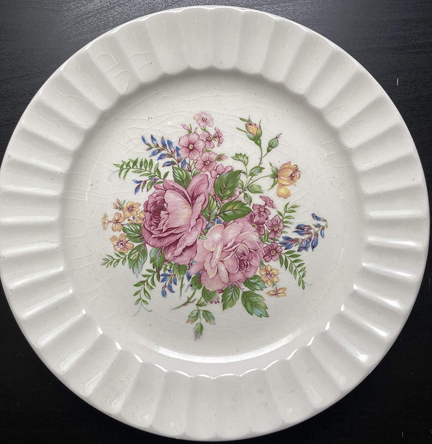 Picardy Dinner Plate by Edwin Knowles-1