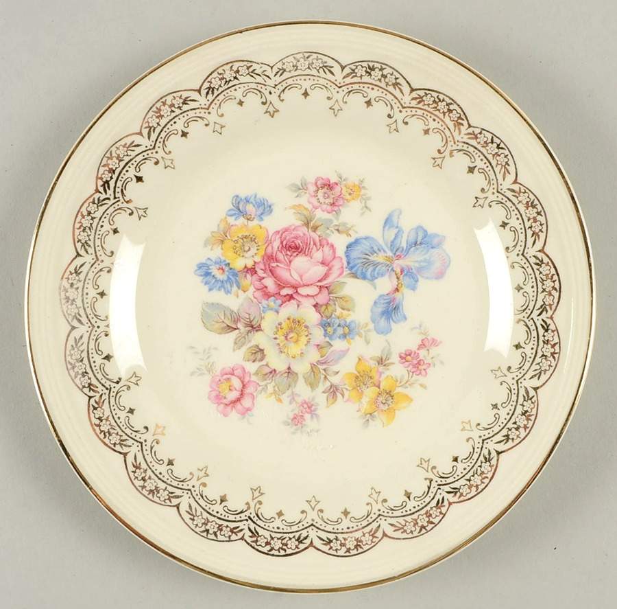 Priscilla Bread & Butter Plate by Edwin Knowles-1
