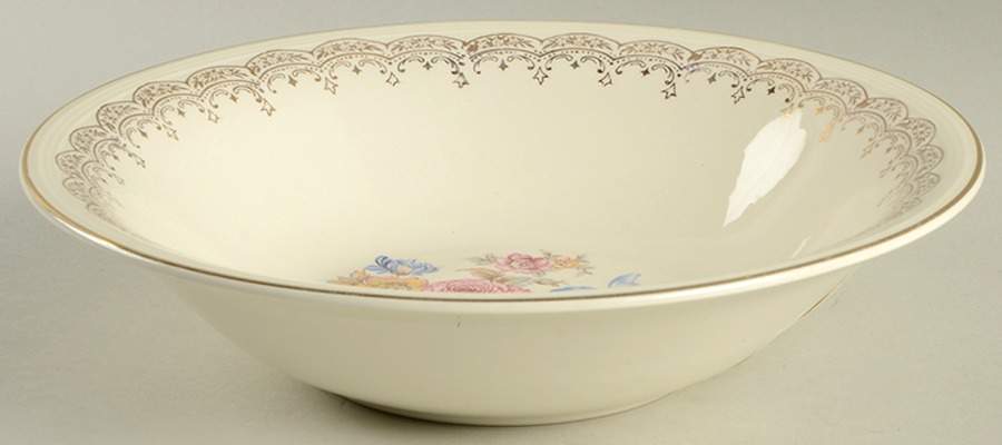 Priscilla 8" Round Vegetable Bowl by Edwin Knowles-1